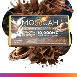 Mega-Dose Mushroom Chocolates - Milky Way Fudge
