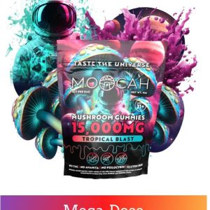 Mega Dose Mushroom Gummies - Tropical Blast